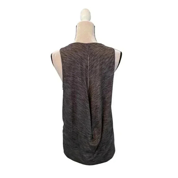 Lululemon Women’s Heather Gray Open Back Low Key Tank Top Size M/L - Picture 5 of 8